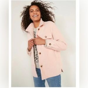 Old navy pink shacket 2x
